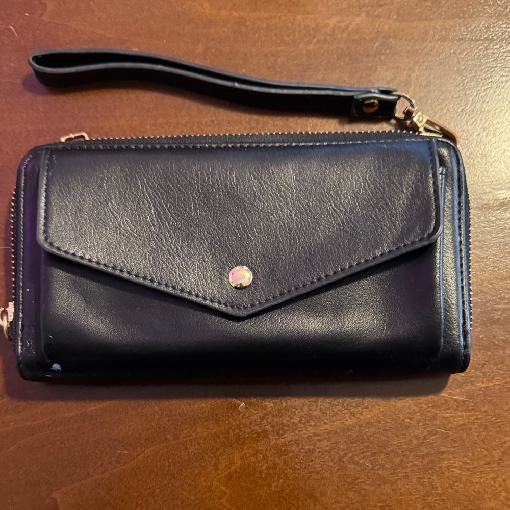 Elegant Black Women's Clutch Wallet